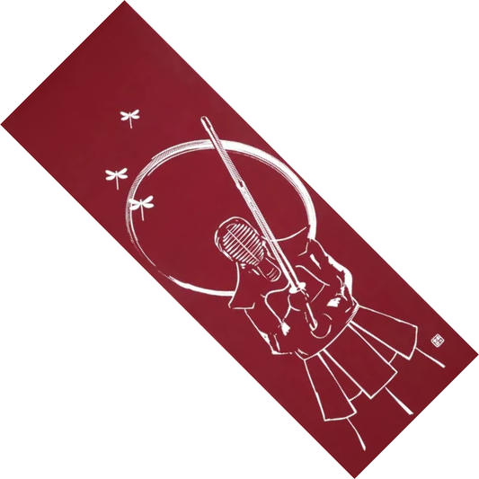 LIMITED STOCK: "Red Fudoushin" Tenugui