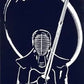 LIMITED STOCK: "Navy Fudoushin" Tenugui