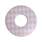 Made-in-Japan Printed Tsuba (Pink Diamonds)