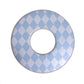 Made-in-Japan Printed Tsuba (Blue Diamonds)