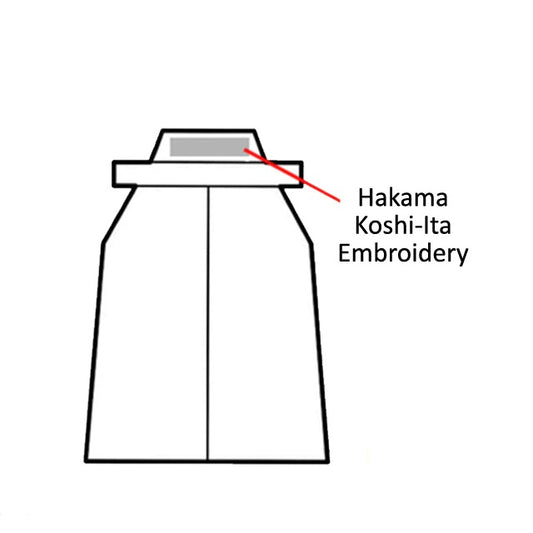 Hakama Embroidery (Koshi-Ita)